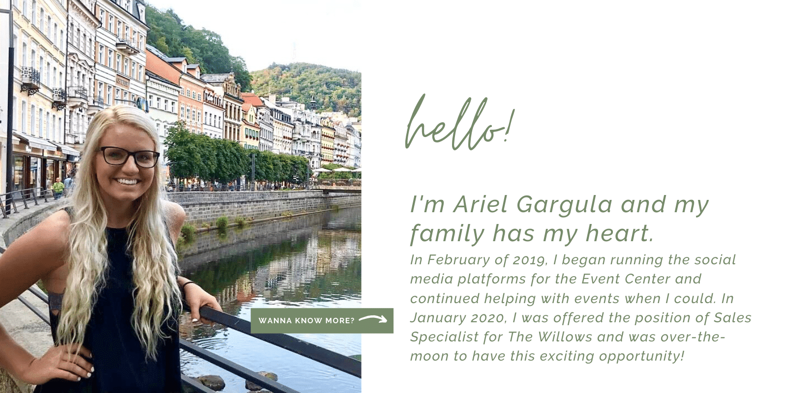 Featured image for “Meet the Team – Ariel Gargula, Event Sales Specialist”